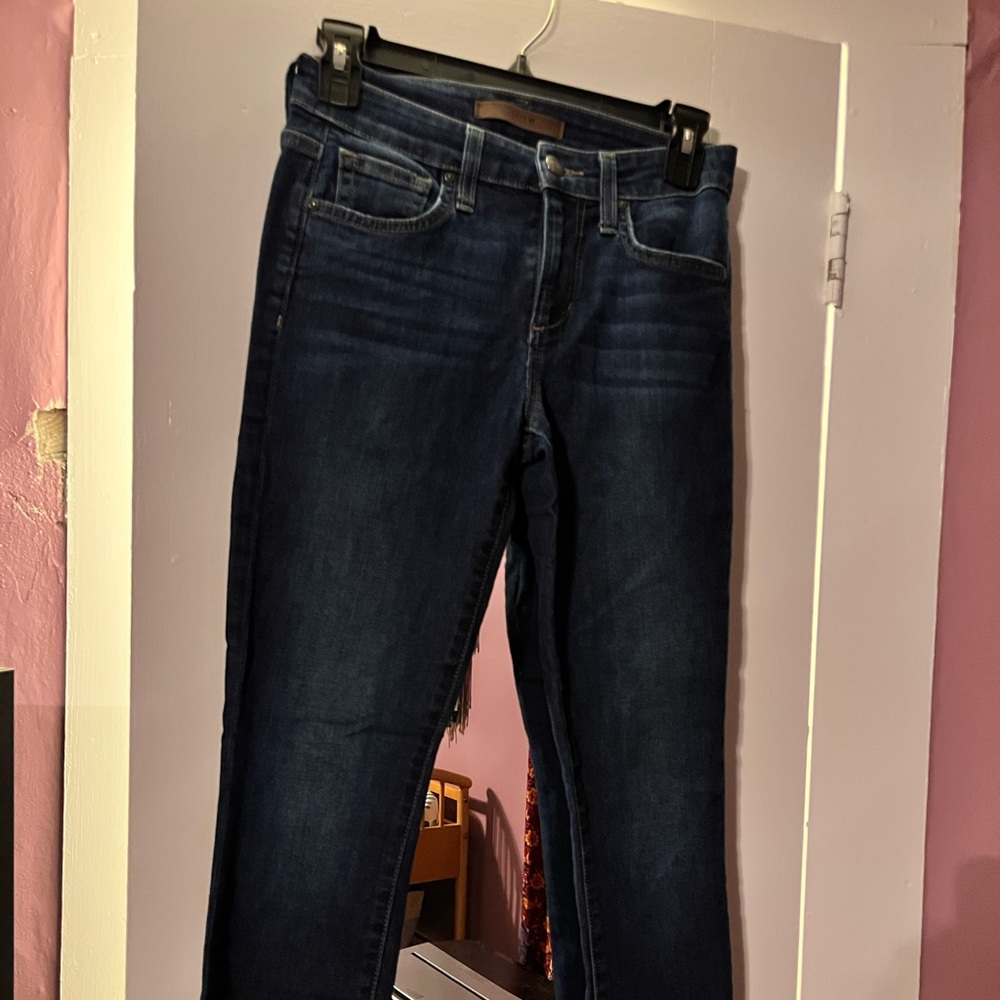 Joe’s Skinny Jean with frayed hem